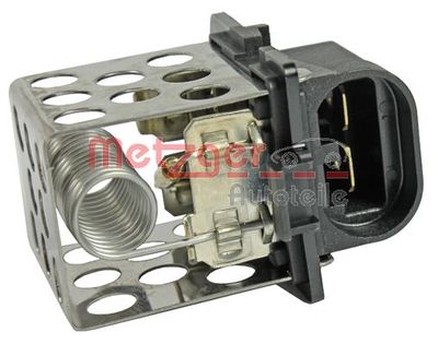 Series Resistor, electric motor (radiator fan) METZGER AUTOTEILE 0917329