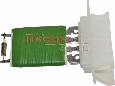 Resistor, interior blower METZGER AUTOTEILE 0917336