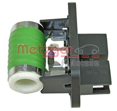 Series Resistor, blower METZGER AUTOTEILE 0917338
