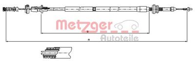 Accelerator Cable METZGER AUTOTEILE 10.0904