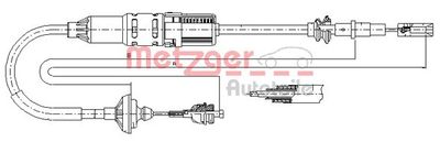 Cable Pull, clutch control METZGER AUTOTEILE 10.3446