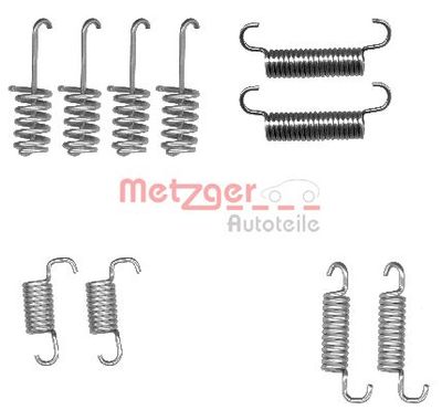 Accessory Kit, parking brake shoes METZGER AUTOTEILE 105-0004