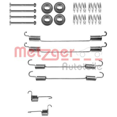 Accessory Kit, brake shoes METZGER AUTOTEILE 105-0021