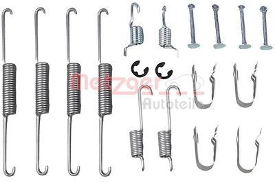 Accessory Kit, brake shoes METZGER AUTOTEILE 105-0636