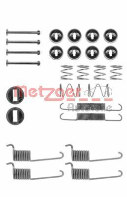 Accessory Kit, brake shoes METZGER AUTOTEILE 105-0714