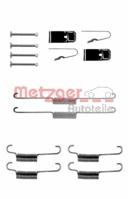 METZGER AUTOTEILE 105-0723 Accessory Kit, brake shoes