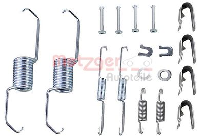 Accessory Kit, brake shoes METZGER AUTOTEILE 105-0743