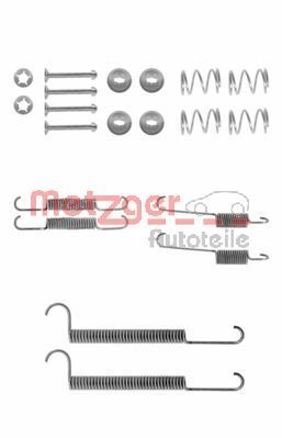 METZGER AUTOTEILE 105-0746 Accessory Kit, brake shoes