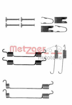 Accessory Kit, brake shoes METZGER 105-0797