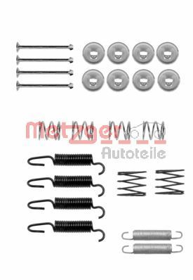 Accessory Kit, parking brake shoes METZGER AUTOTEILE 105-0816