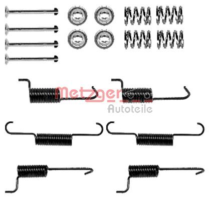 METZGER AUTOTEILE 105-0823 Accessory Kit, parking brake shoes