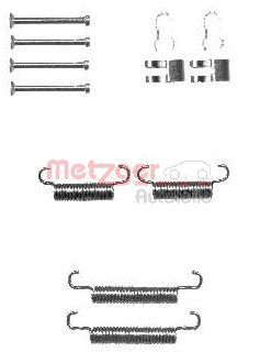 Accessory Kit, parking brake shoes METZGER AUTOTEILE 105-0839