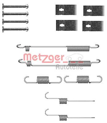 METZGER AUTOTEILE 105-0846 Accessory Kit, brake shoes