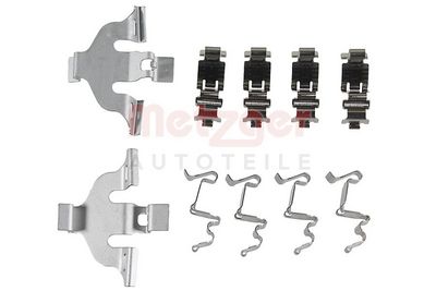 Accessory Kit, disc brake pad METZGER AUTOTEILE 109-0030