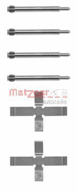 Accessory Kit, disc brake pad METZGER 109-0980