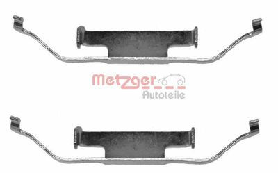 Accessory Kit, disc brake pad METZGER AUTOTEILE 109-1097