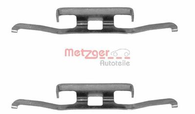 Accessory Kit, disc brake pad METZGER AUTOTEILE 109-1098