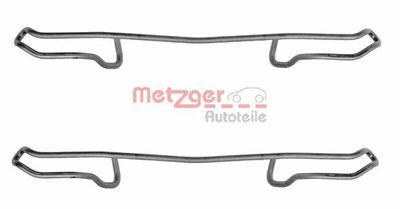 Accessory Kit, disc brake pad METZGER AUTOTEILE 109-1100