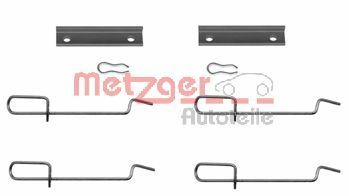 Accessory Kit, disc brake pad METZGER AUTOTEILE 109-1125