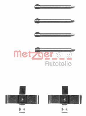 Accessory Kit, disc brake pad METZGER AUTOTEILE 109-1195