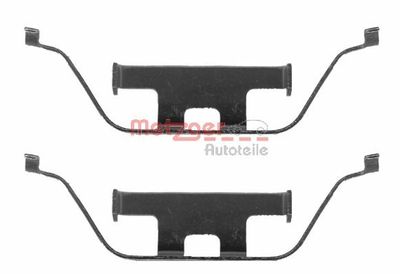 Accessory Kit, disc brake pad METZGER AUTOTEILE 109-1201