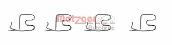 METZGER AUTOTEILE 109-1219 Accessory Kit, disc brake pad