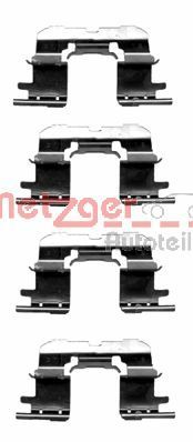 METZGER AUTOTEILE 109-1227 Accessory Kit, disc brake pad