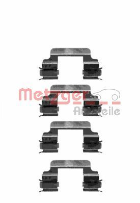 METZGER AUTOTEILE 109-1231 Accessory Kit, disc brake pad