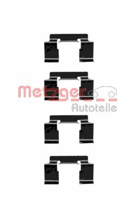 METZGER AUTOTEILE 109-1235 Accessory Kit, disc brake pad
