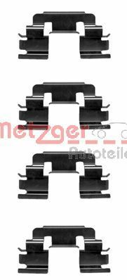 METZGER AUTOTEILE 109-1249 Accessory Kit, disc brake pad