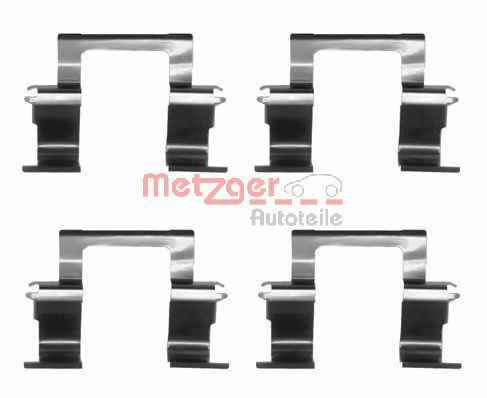 METZGER AUTOTEILE 109-1274 Accessory Kit, disc brake pad