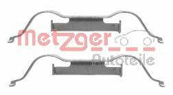 Accessory Kit, disc brake pad METZGER AUTOTEILE 109-1288