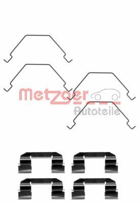 Accessory Kit, disc brake pad METZGER AUTOTEILE 109-1292