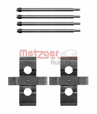 Accessory Kit, disc brake pad METZGER AUTOTEILE 109-1611