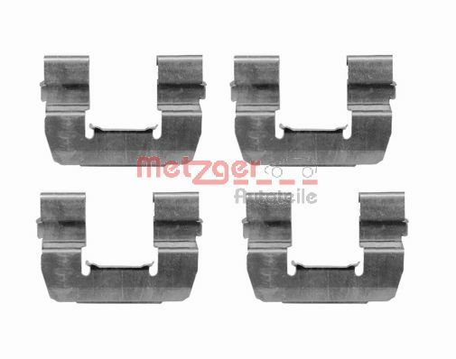 METZGER AUTOTEILE 109-1668 Accessory Kit, disc brake pad