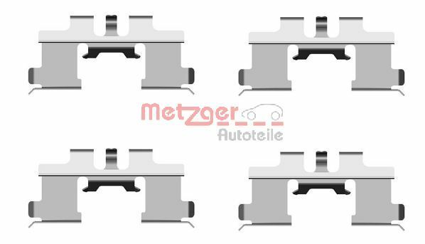 METZGER AUTOTEILE 109-1677 Accessory Kit, disc brake pad