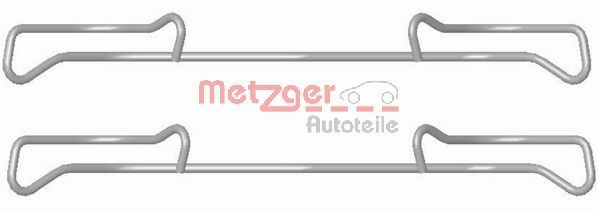 METZGER AUTOTEILE 109-1678 Accessory Kit, disc brake pad