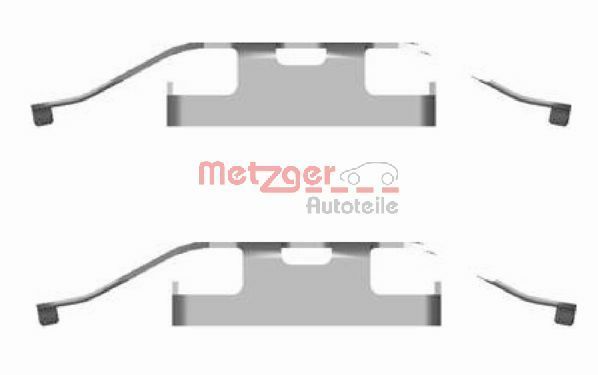 METZGER AUTOTEILE 109-1682 Accessory Kit, disc brake pad