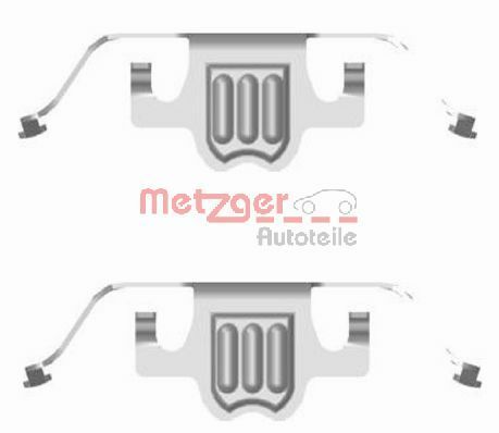METZGER AUTOTEILE 109-1695 Accessory Kit, disc brake pad