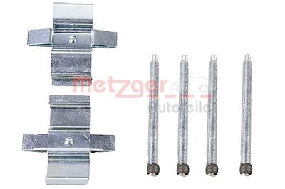 Accessory Kit, disc brake pad METZGER AUTOTEILE 109-1765