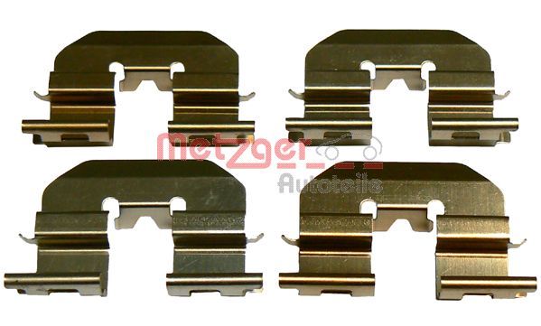 METZGER AUTOTEILE 109-1780 Accessory Kit, disc brake pad