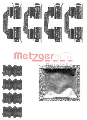 METZGER AUTOTEILE 109-1832 Accessory Kit, disc brake pad