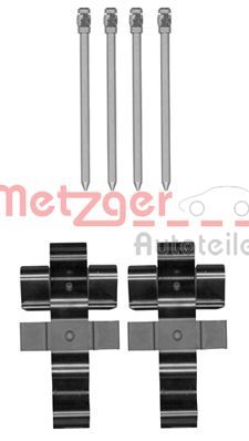 Accessory Kit, disc brake pad METZGER AUTOTEILE 109-1852