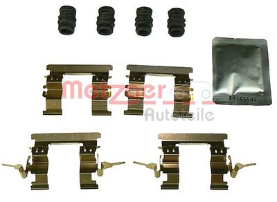 Accessory Kit, disc brake pad METZGER AUTOTEILE 109-1853