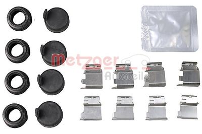 Accessory Kit, disc brake pad METZGER AUTOTEILE 109-1890