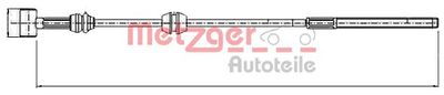 Cable Pull, parking brake METZGER AUTOTEILE 11.5760