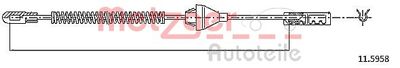 Cable Pull, parking brake METZGER AUTOTEILE 11.5958