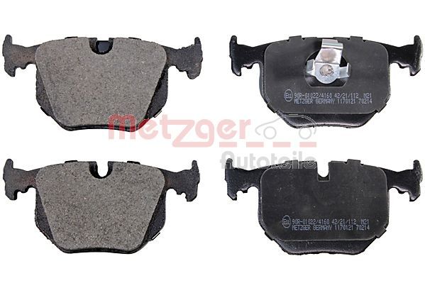 METZGER AUTOTEILE 1170121 Brake Pad Set, disc brake