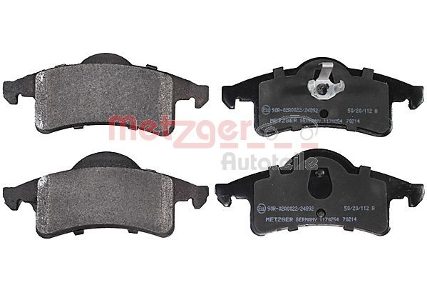 METZGER AUTOTEILE 1170254 Brake Pad Set, disc brake