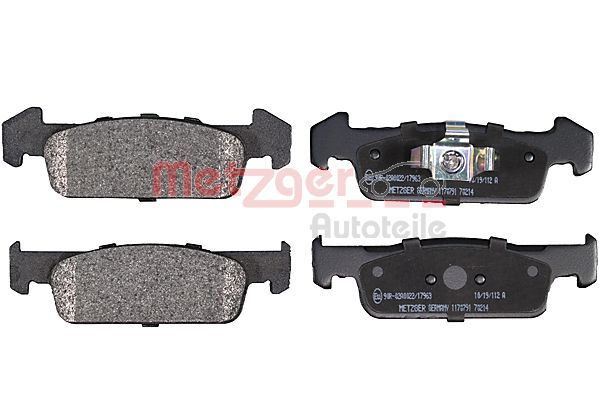 METZGER AUTOTEILE 1170791 Brake Pad Set, disc brake
